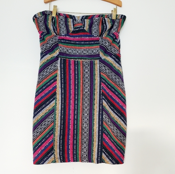 Urban Outfitters vintage strapless woven dress - Picture 2 of 6